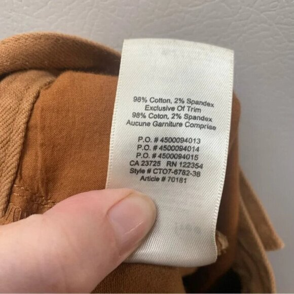 Wilfred Free *Brown Ashika Utility Pants Cropped 6 - Picture 5 of 13